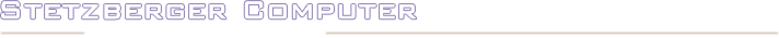 Stetzberger Computer